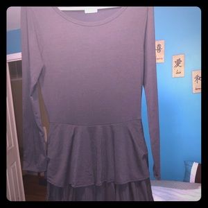 Lularoe Solid black Georgia Dress